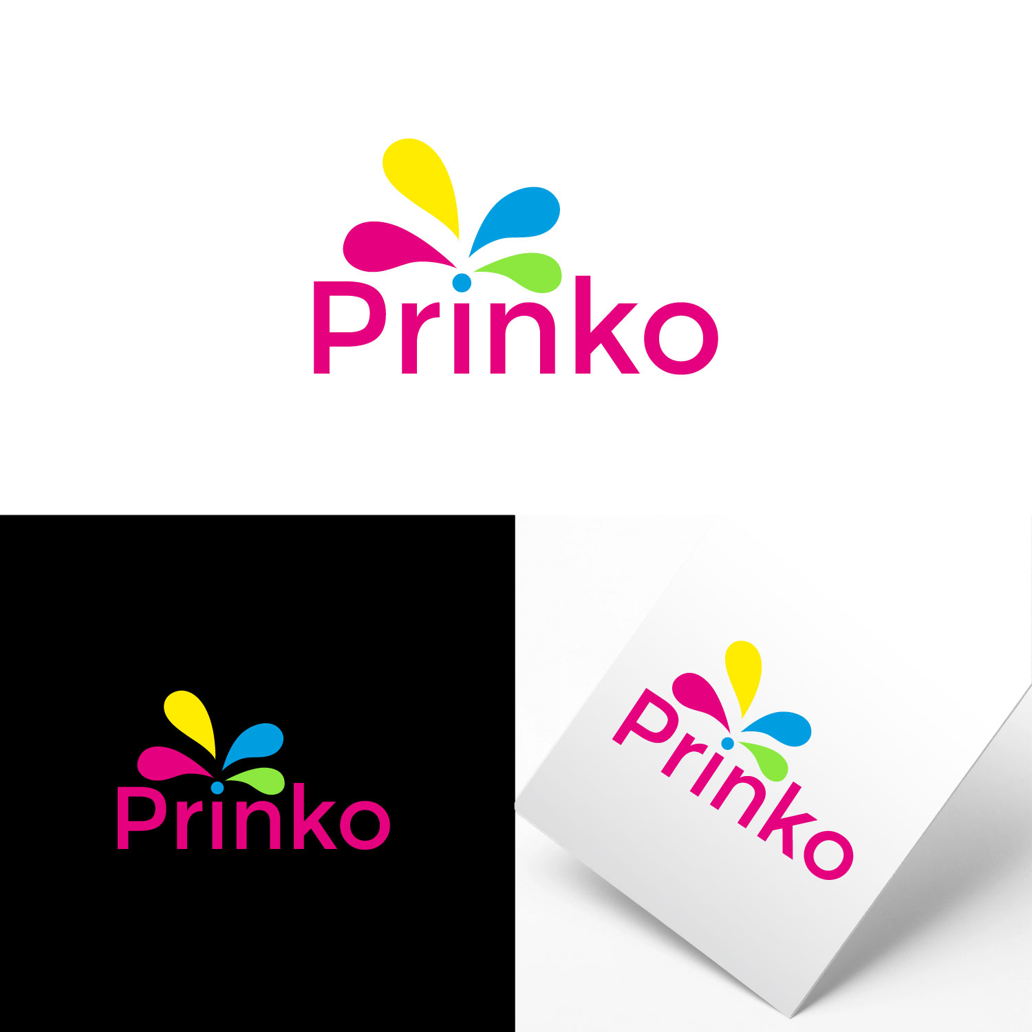 Logo Design by webeezine for PRINKO IMAGE CO USA INC | Design #28582174