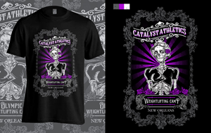 New Orleans Weightlifting camp tshirt design