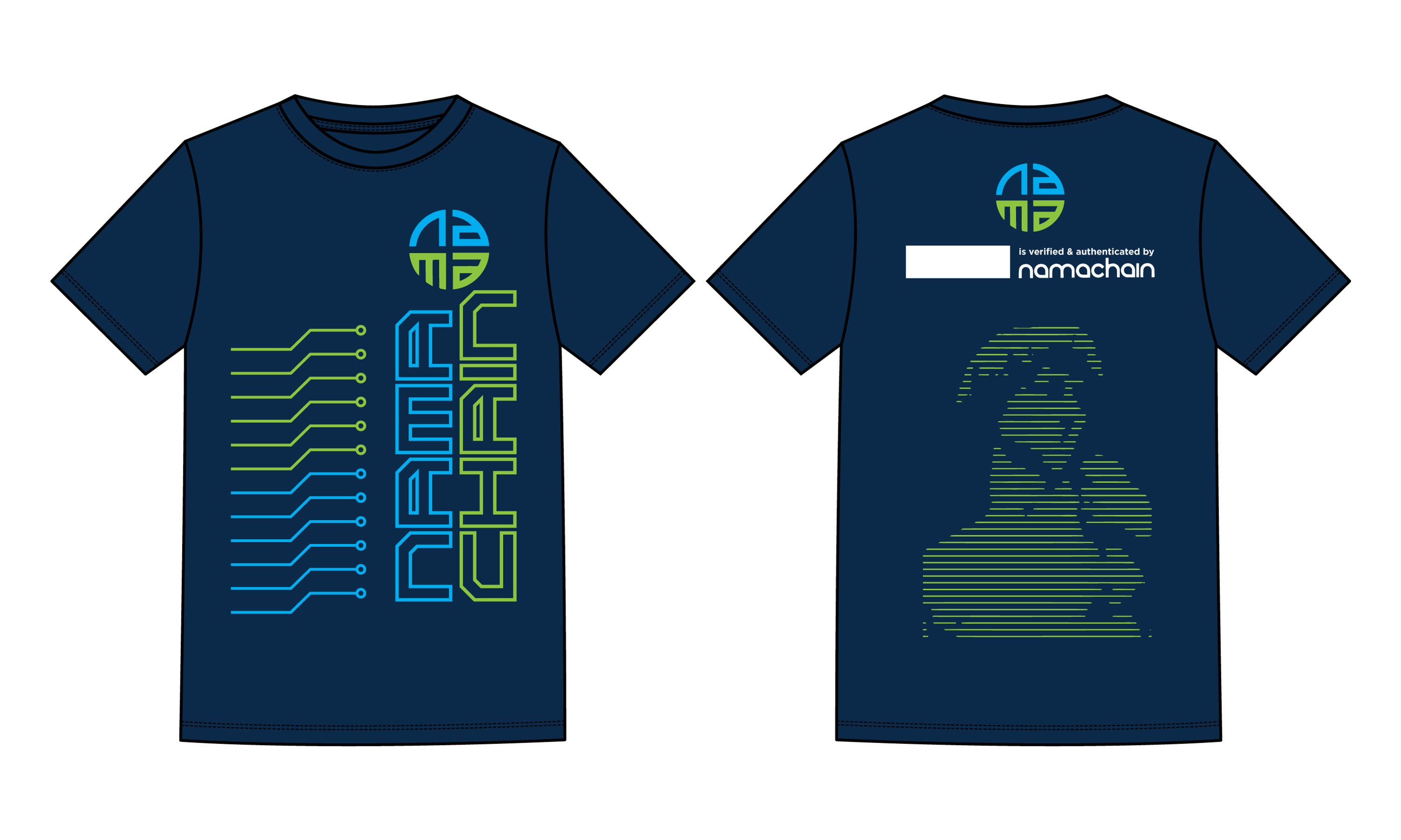 T-shirt Design by Sergio Coelho for NamaChain  | Design #28604259