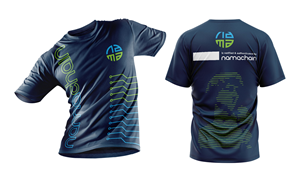 A cool T-shirt design for a startup attending a blockchain conference | T-shirt Design by Sergio Coelho