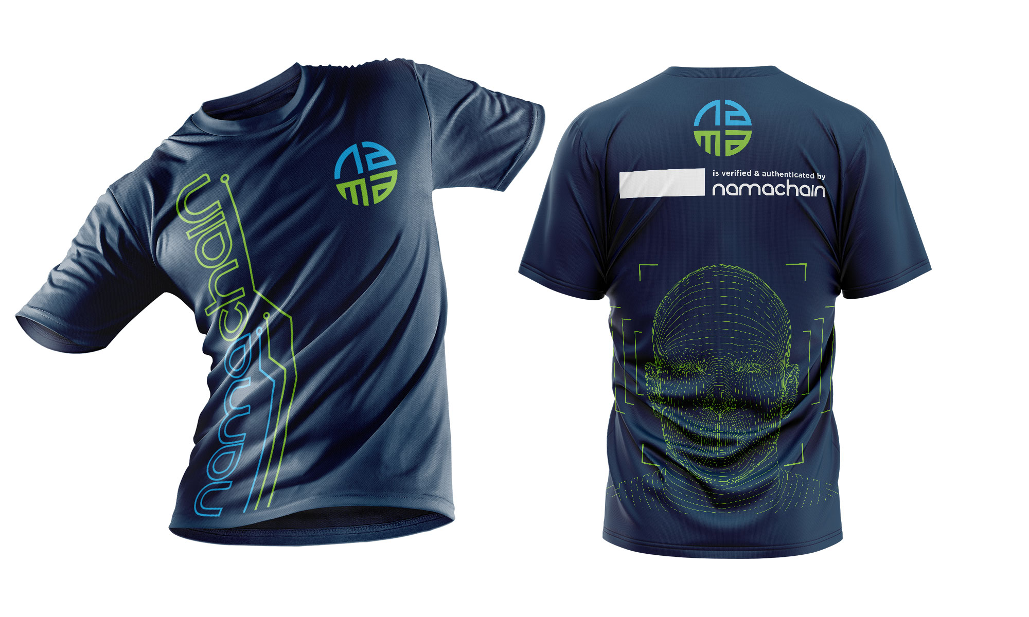 T-shirt Design by Sergio Coelho for NamaChain  | Design #28619697