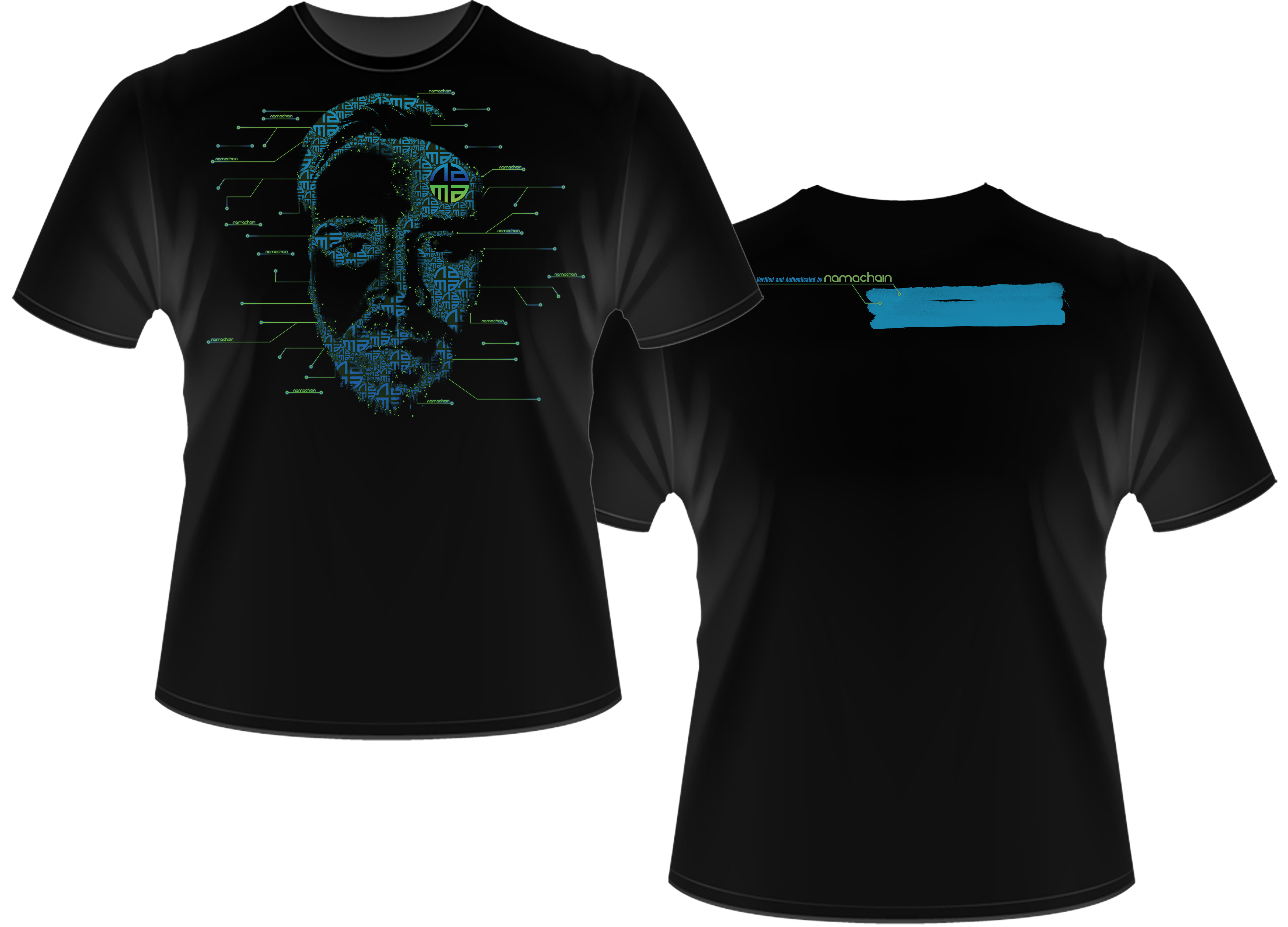 T-shirt Design by Nordic Designer for NamaChain  | Design #28596231