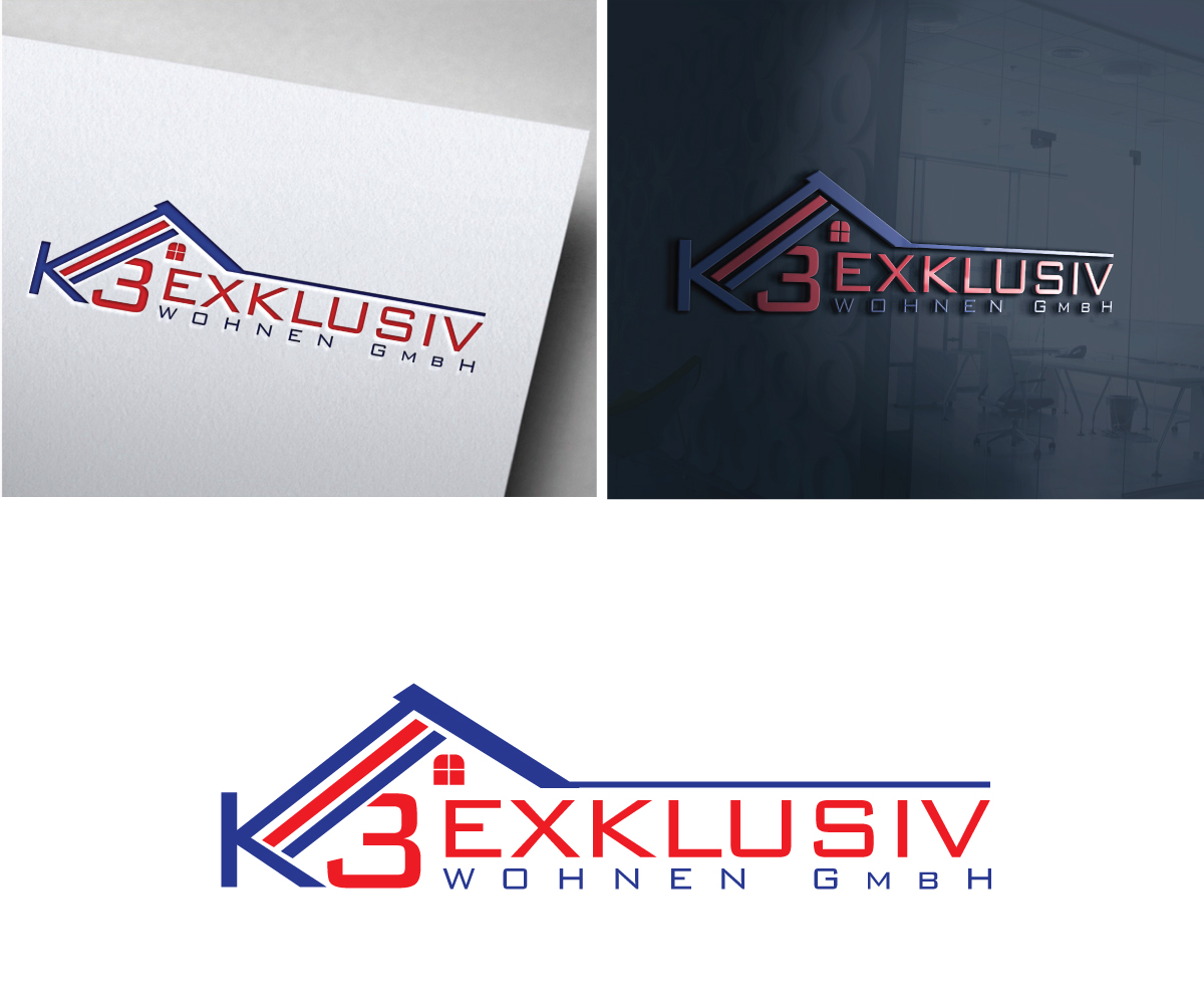 Logo Design by Om Namah Shivay for K3 Exklusiv Wohnen GmbH | Design #28580935