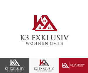 Logo Design by Artch4 for K3 Exklusiv Wohnen GmbH | Design: #28590570