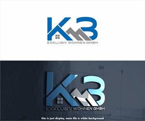 Logo Design by alkaline for K3 Exklusiv Wohnen GmbH | Design: #28579292