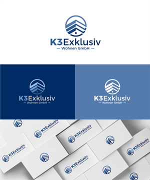 Logo Design by artswolf for K3 Exklusiv Wohnen GmbH | Design: #28598655