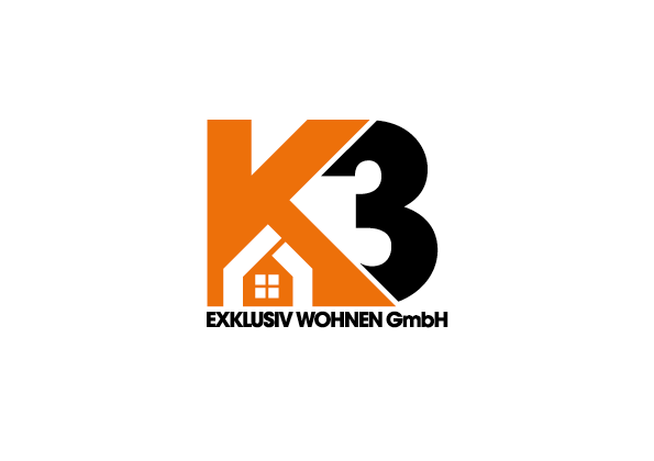 Logo Design by patriciaparadesign for K3 Exklusiv Wohnen GmbH | Design #28611743