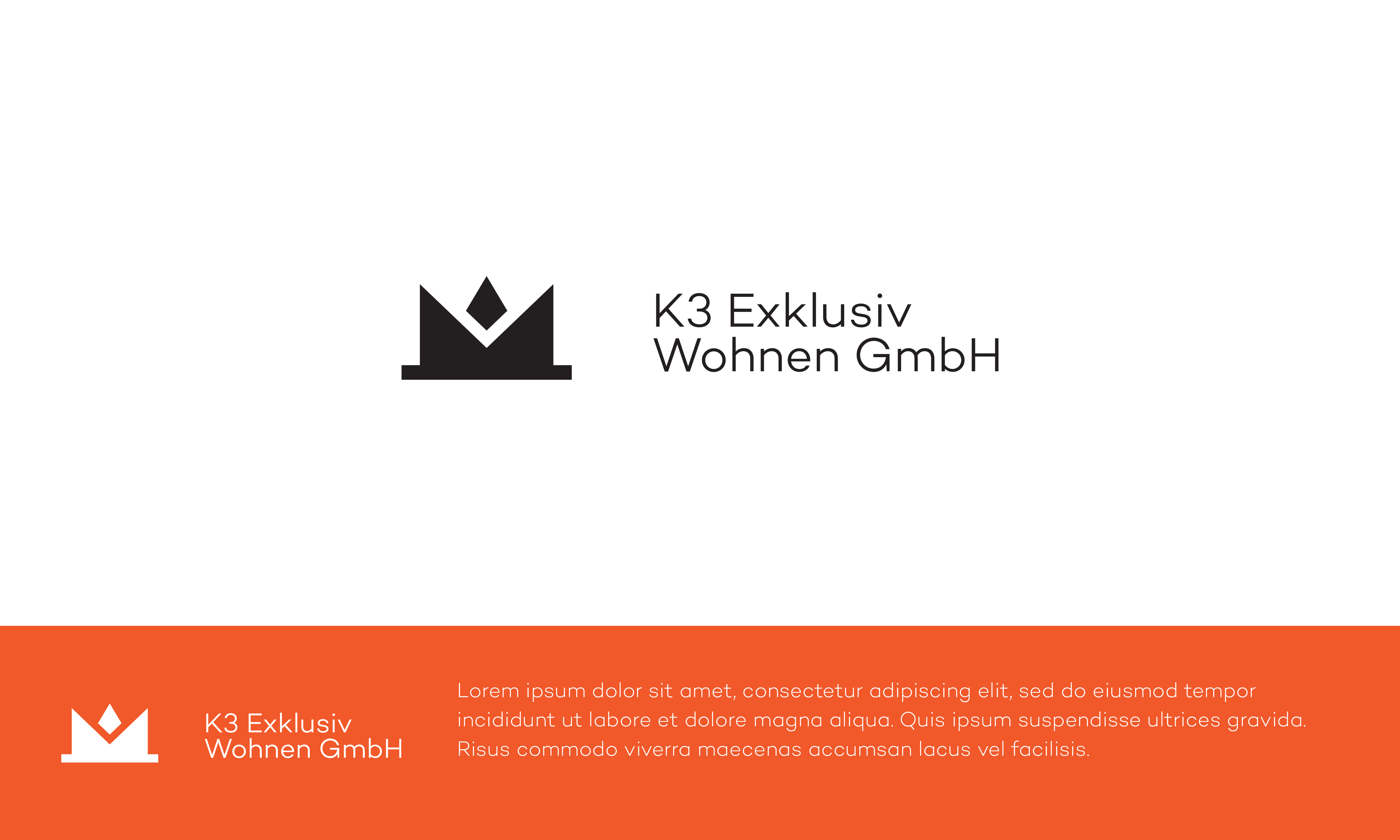Logo Design by vramar.roy for K3 Exklusiv Wohnen GmbH | Design #28580985