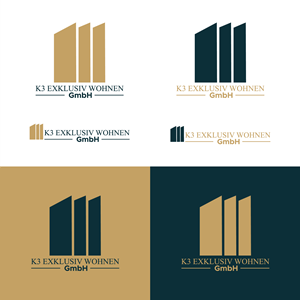 Logo Design by Zak deZign for K3 Exklusiv Wohnen GmbH | Design: #28576188