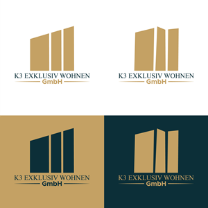 Logo Design by Zak deZign for K3 Exklusiv Wohnen GmbH | Design: #28580087