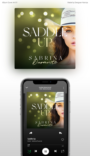 CD Cover Design by Designer Hamza for Sabrina Durante | Design: #28580974
