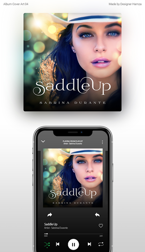 CD Cover Design by Designer Hamza for Sabrina Durante | Design: #28581276