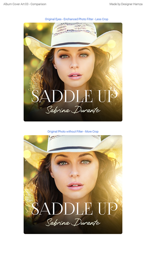 CD Cover Design by Designer Hamza for Sabrina Durante | Design: #28584056