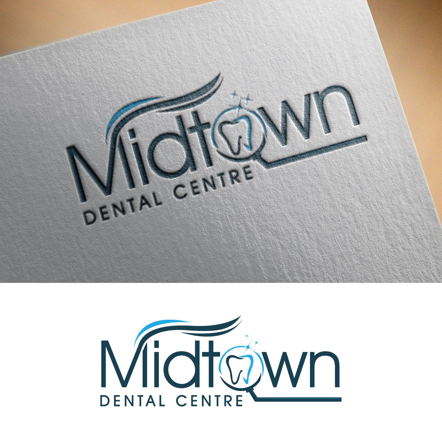 Logo Design by GODDREAMCREATION for Newbury Dental | Design #28603723