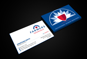 Visitenkarten-Design von Creations Box 2015 für Farmers Insurance - The Bertolino Agency  | Design: #28580140