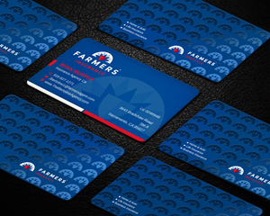 Visitenkarten-Design von LAXMI DESIGNHUB für Farmers Insurance - The Bertolino Agency  | Design: #28583968