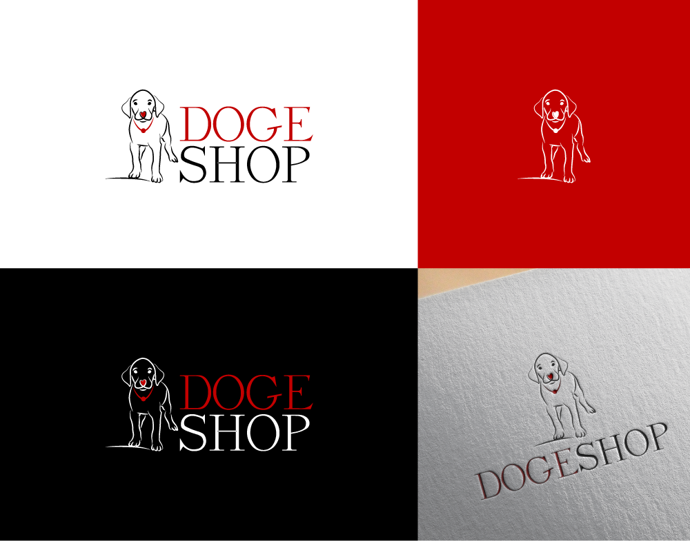 Design de Logo par Cre@8ive.Colors pour DogeShop | Design #28581550
