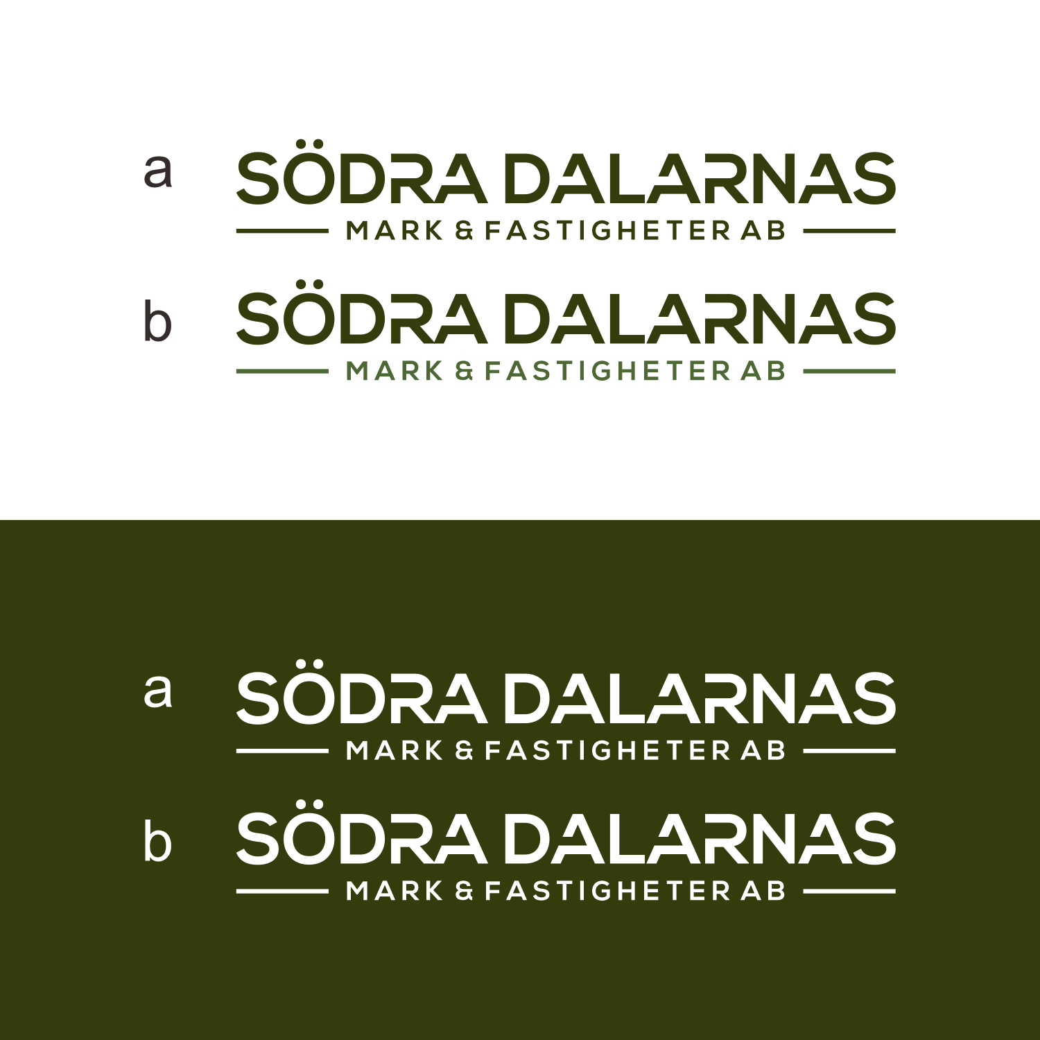 Logo-Design von ikiono für Södra Dalarnas Mark & Fastigheter AB | Design: #28586366
