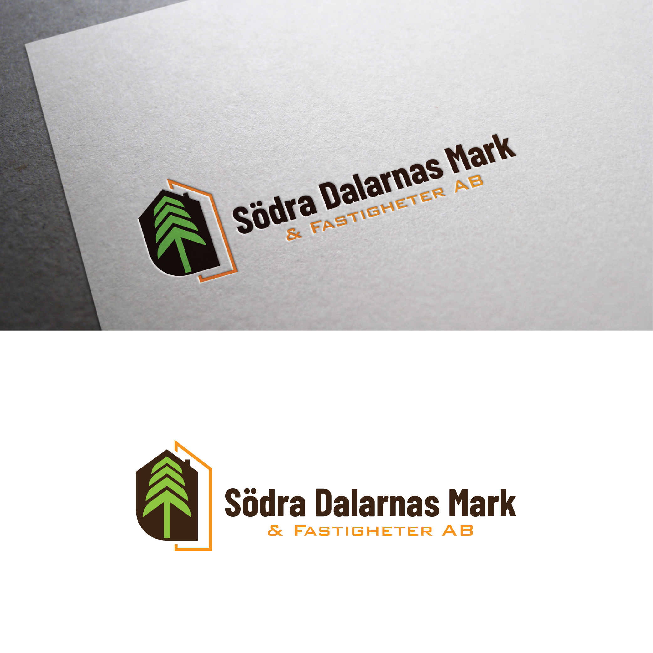 Logo Design by creativemood438 for Södra Dalarnas Mark & Fastigheter AB | Design #28616625