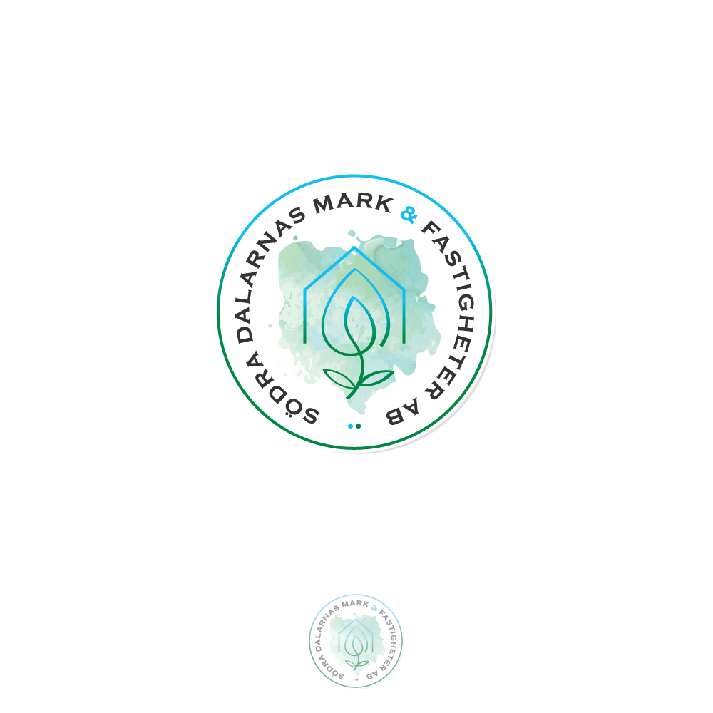 Logo-Design von Sujit Banerjee für Södra Dalarnas Mark & Fastigheter AB | Design #28584791