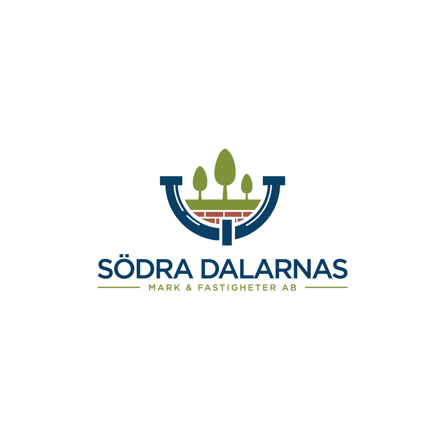Logo-Design von LAXMI DESIGNHUB für Södra Dalarnas Mark & Fastigheter AB | Design #28584469