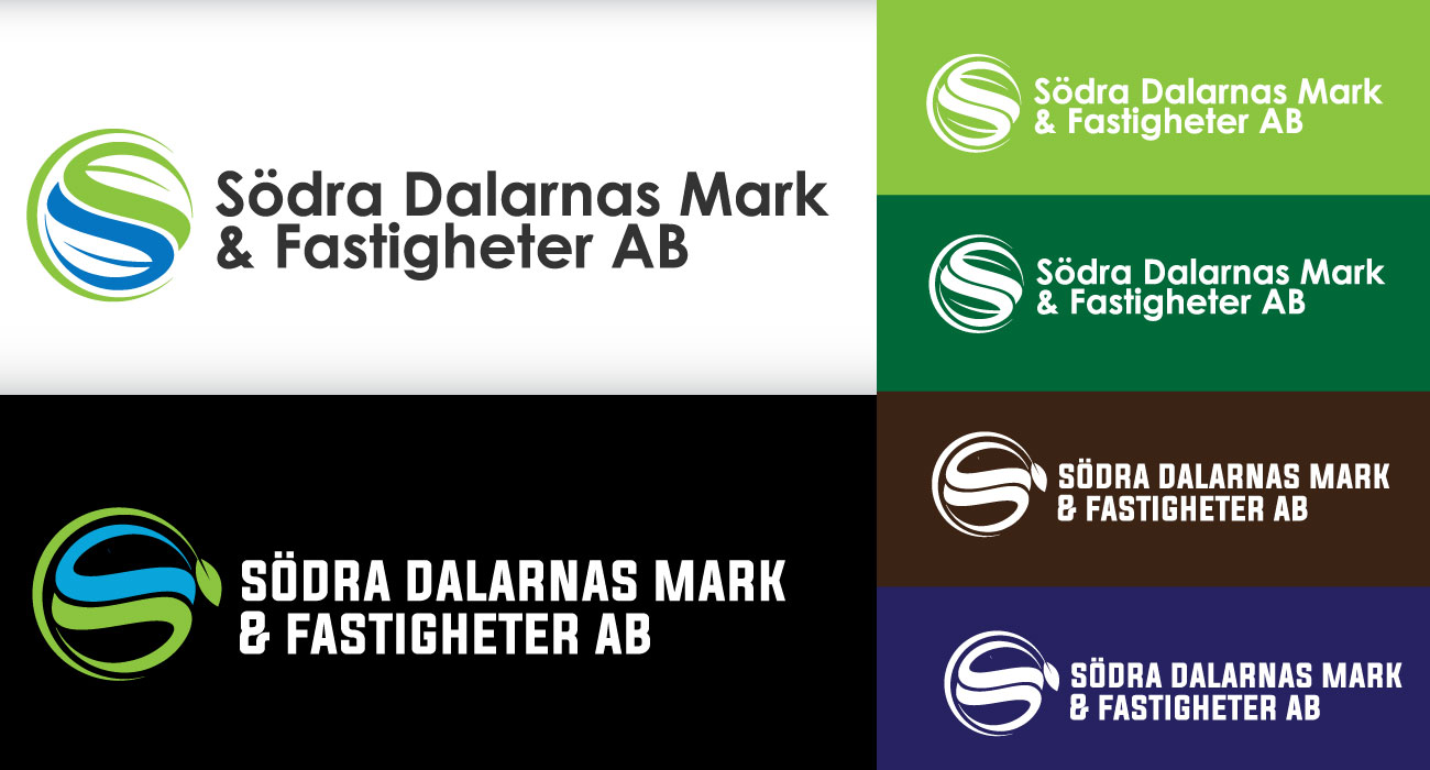 Logo-Design von shalvin für Södra Dalarnas Mark & Fastigheter AB | Design #28614001