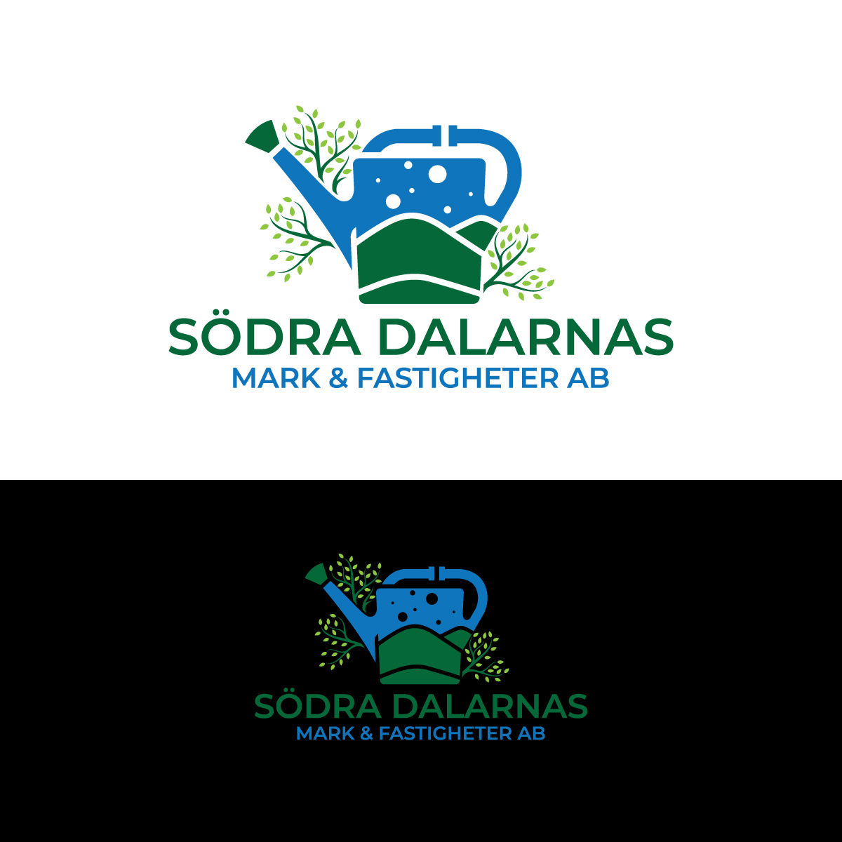 Logo-Design von brand maker für Södra Dalarnas Mark & Fastigheter AB | Design #28584598