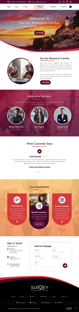 Web Design by pb for this project | Design: #28598595