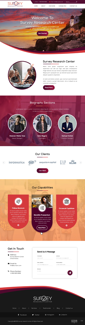 Web Design by pb for this project | Design: #28726119
