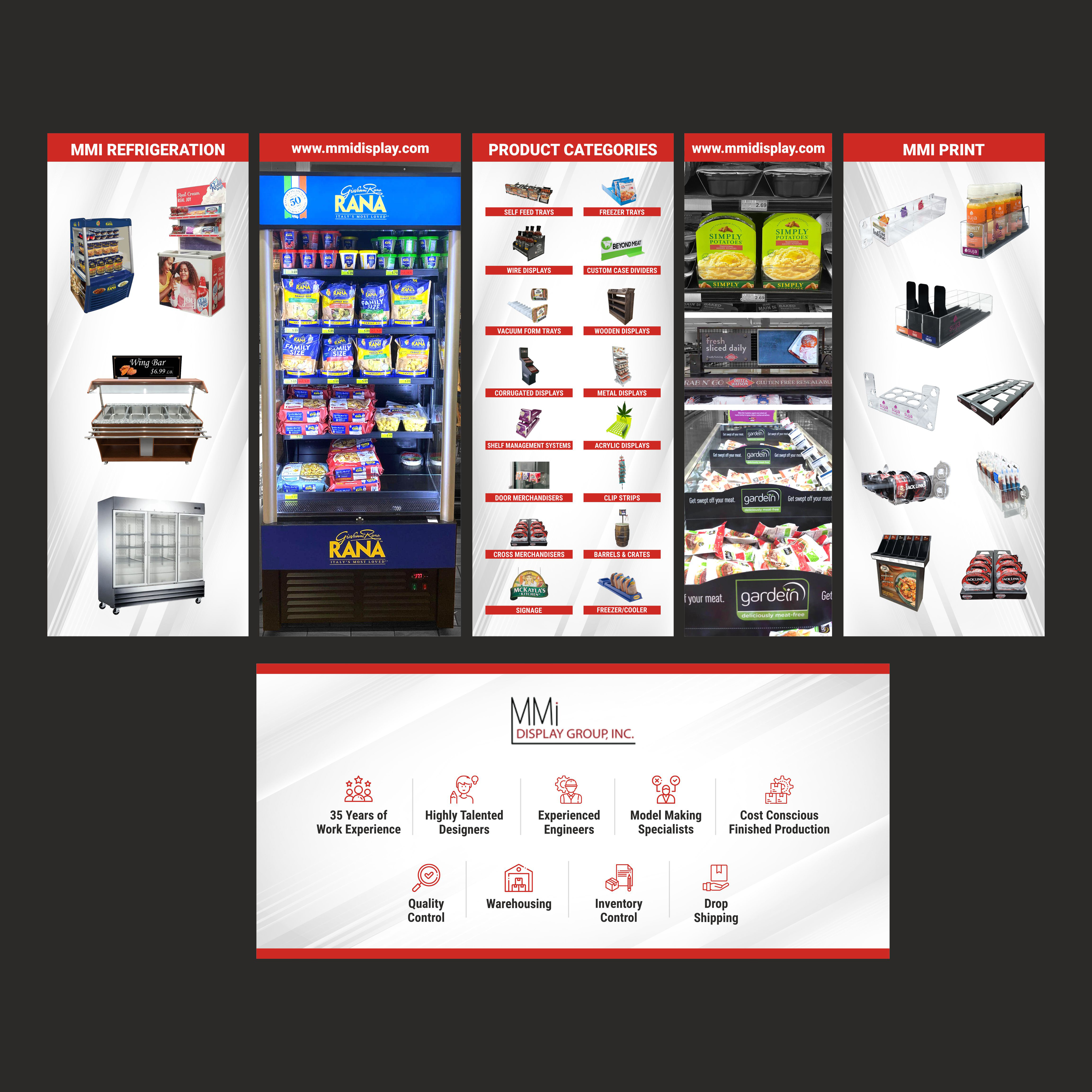 Trade Show Booth Design by Addvez for MMI DISPLAY GROUP, INC. | Design #28614447