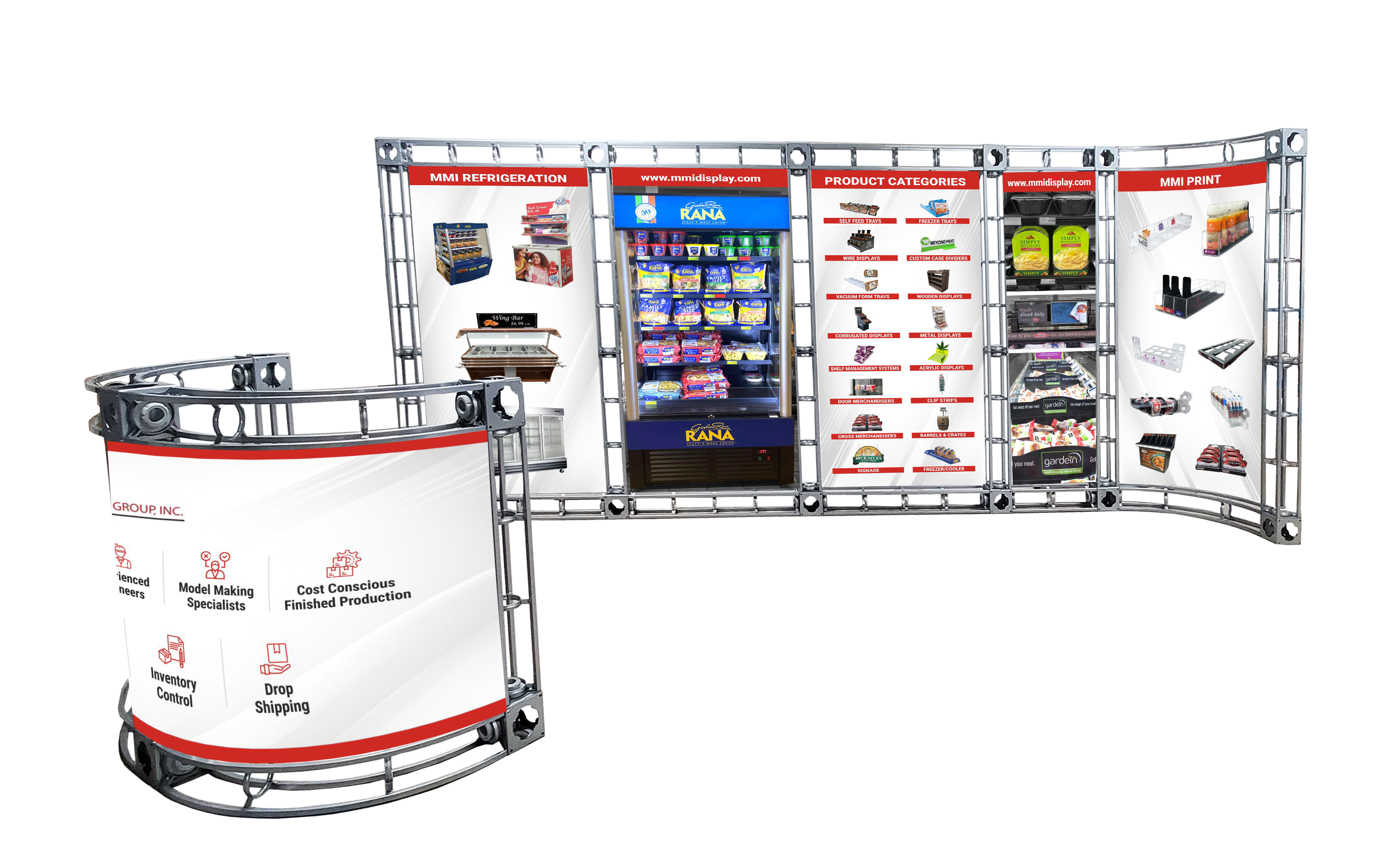 Trade Show Booth Design by Addvez for MMI DISPLAY GROUP, INC. | Design #28614542