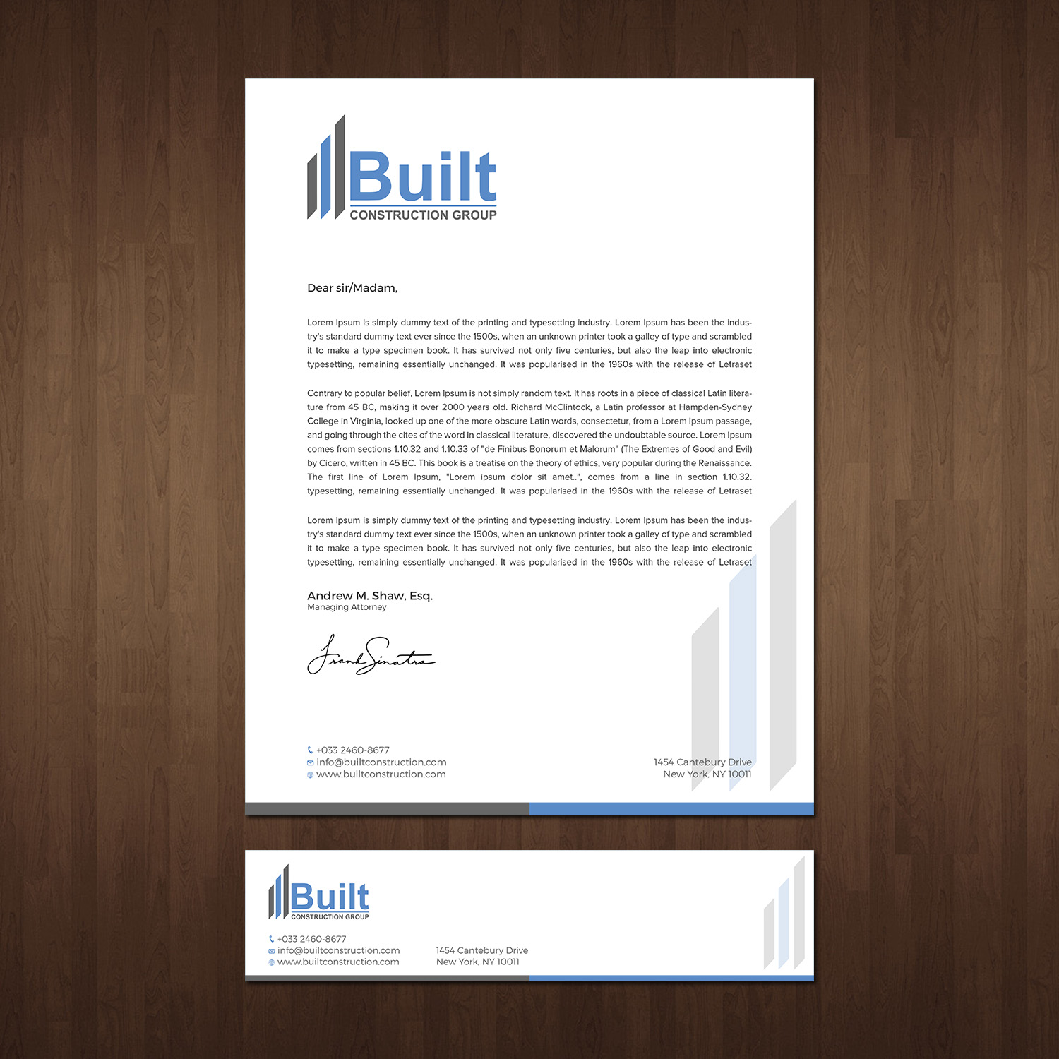 Stationery Design by RENEXIT for this project | Design #28603401