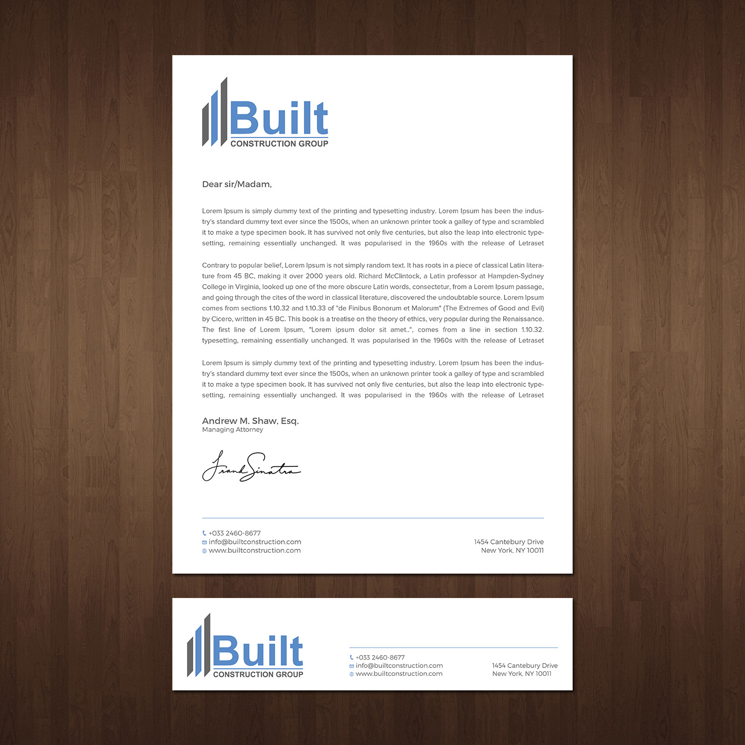 Stationery Design by RENEXIT for this project | Design #28603403