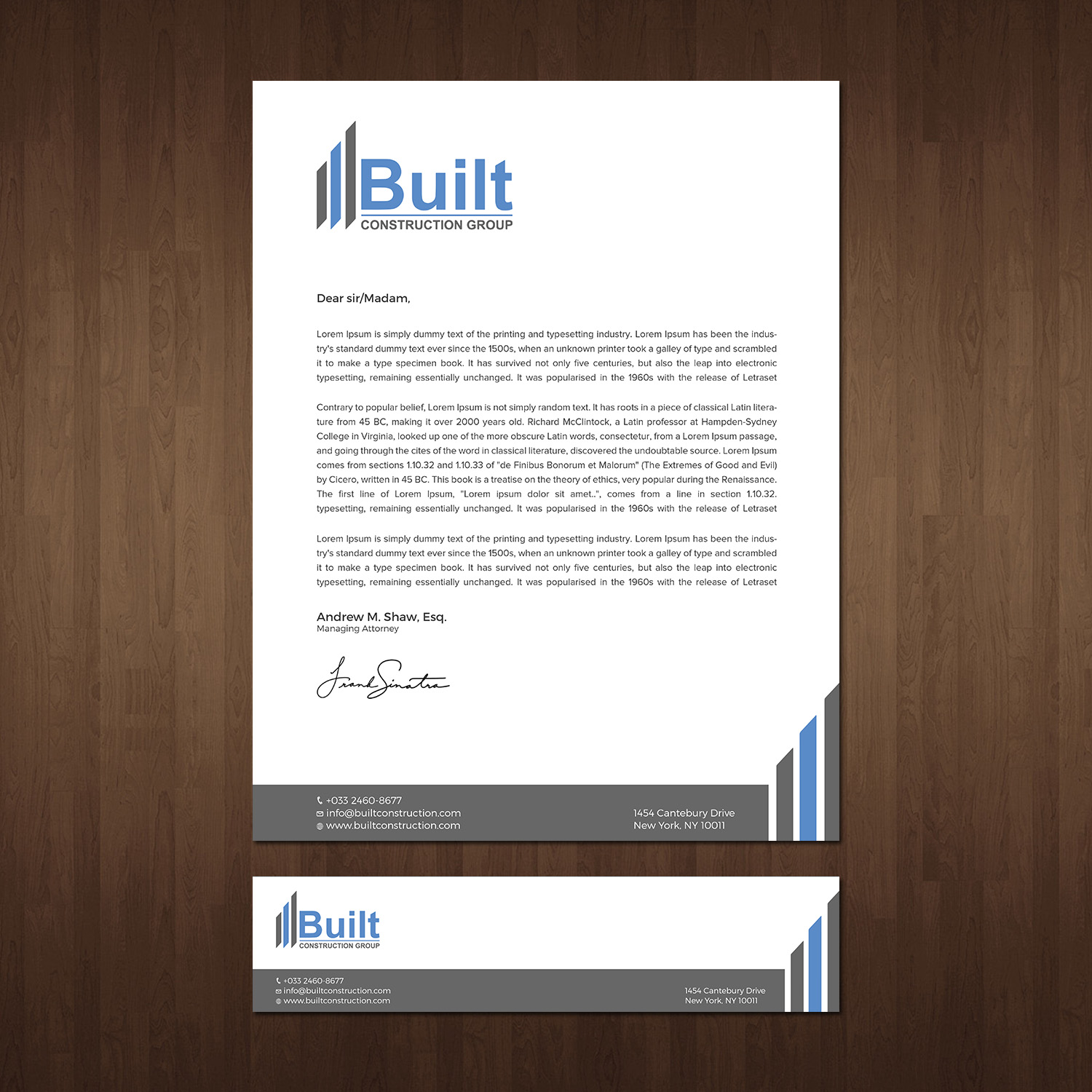 Stationery Design by RENEXIT for this project | Design #28603404