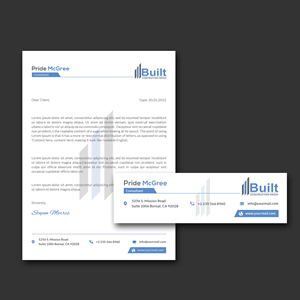 Stationery Design by SHADMIN SHAKIB 94 for this project | Design #28593946