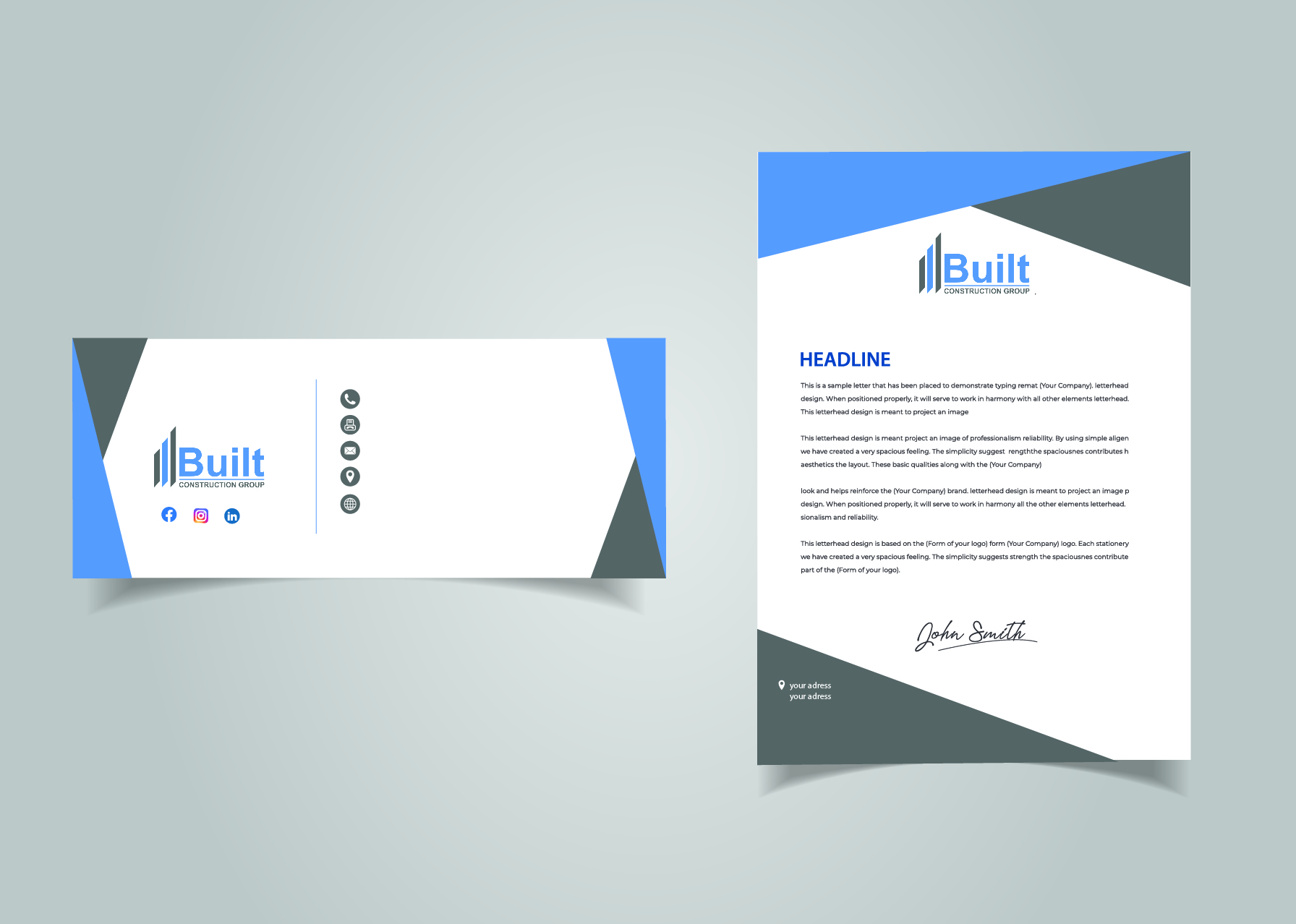 Stationery Design by r.benlak for this project | Design #28586988