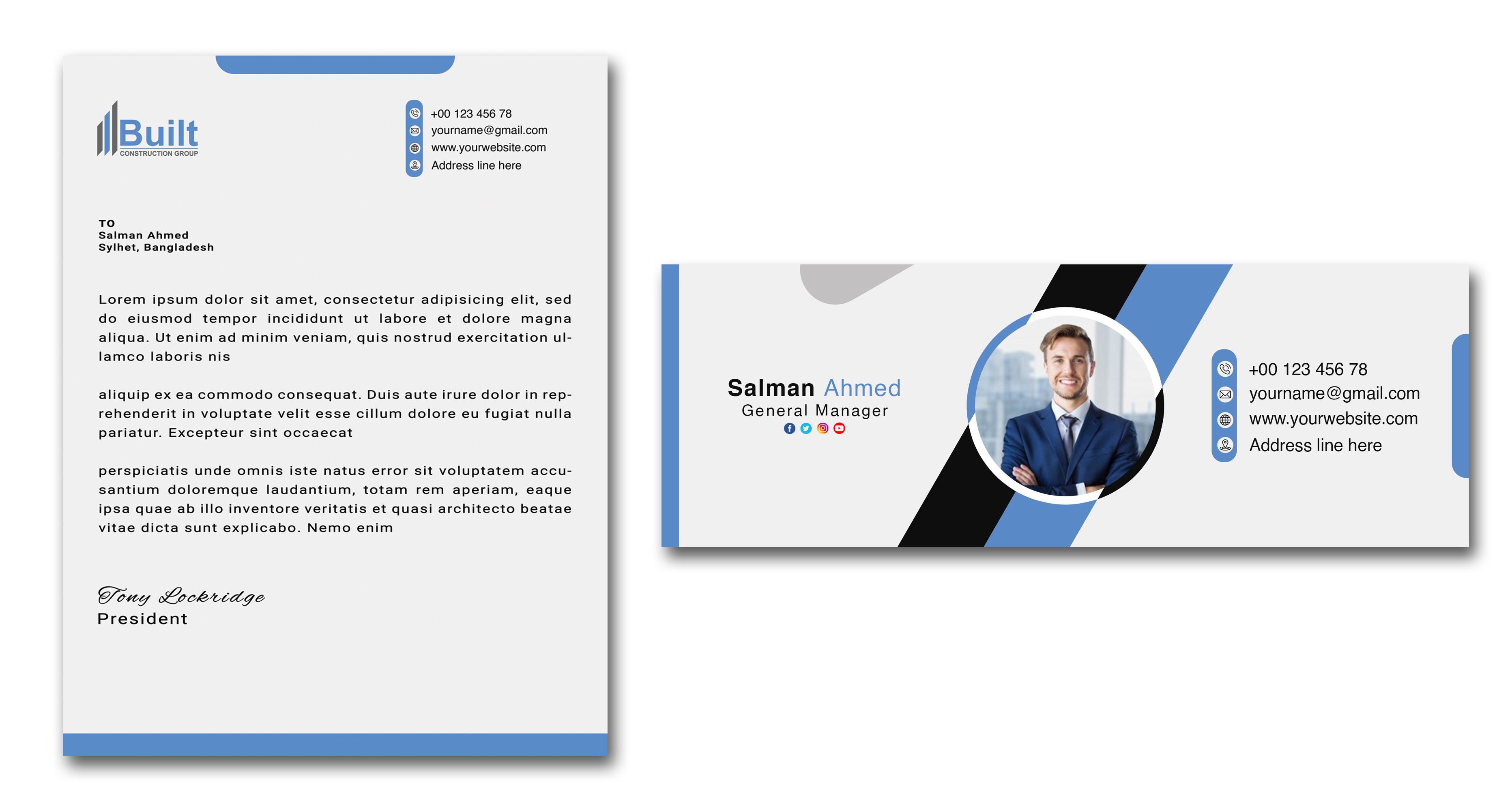 Diseño de Papelería por salman2540 para este proyecto | Diseño #28592048