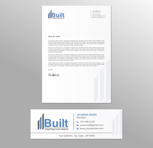 Stationery Design by LAXMI DESIGNHUB for this project | Design: #28584224