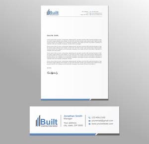 Stationery Design by LAXMI DESIGNHUB for this project | Design: #28584299