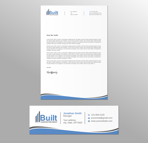 Stationery Design by LAXMI DESIGNHUB for this project | Design: #28584483