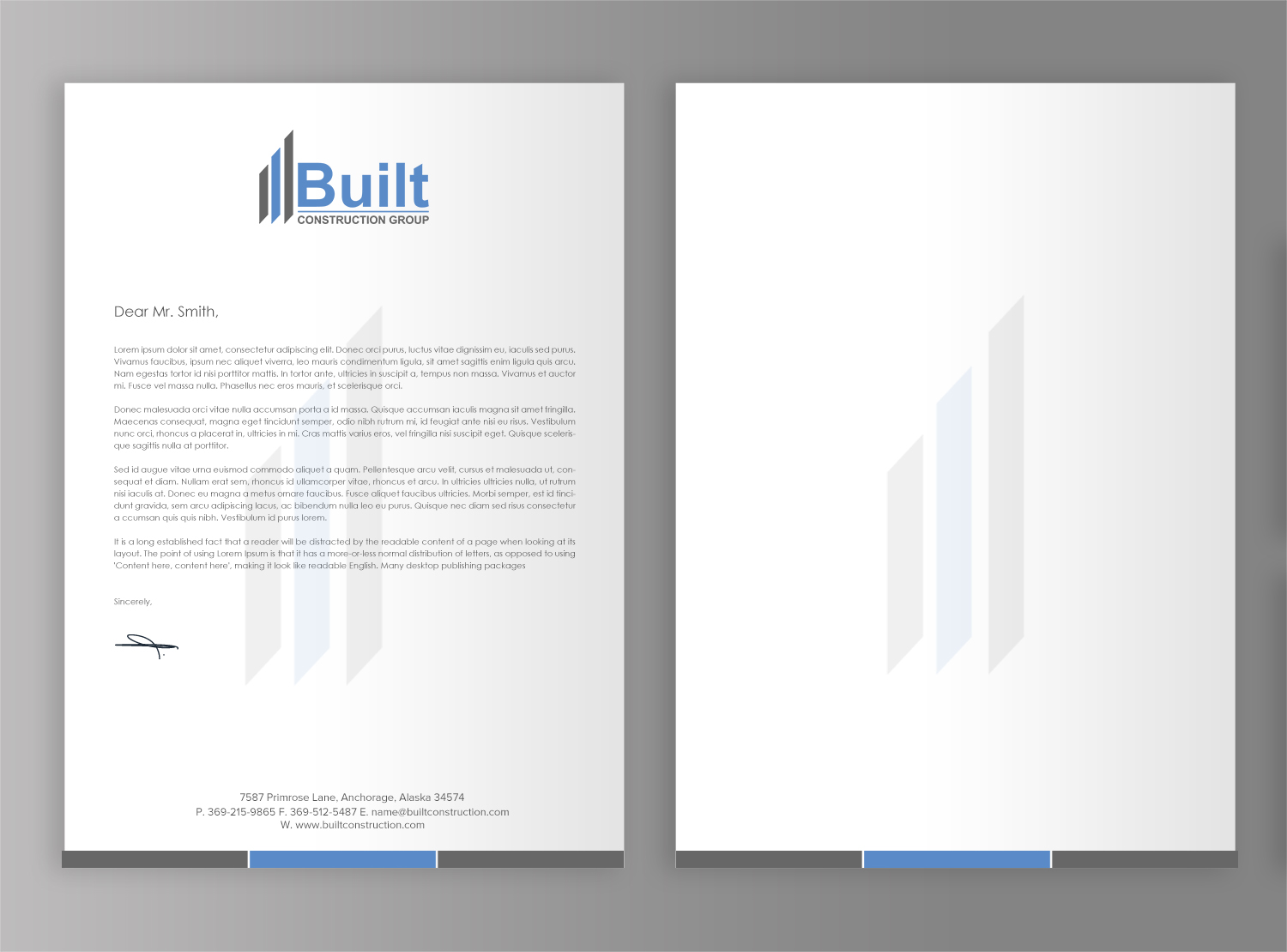Stationery Design by chandrayaan.creative for this project | Design #28583634