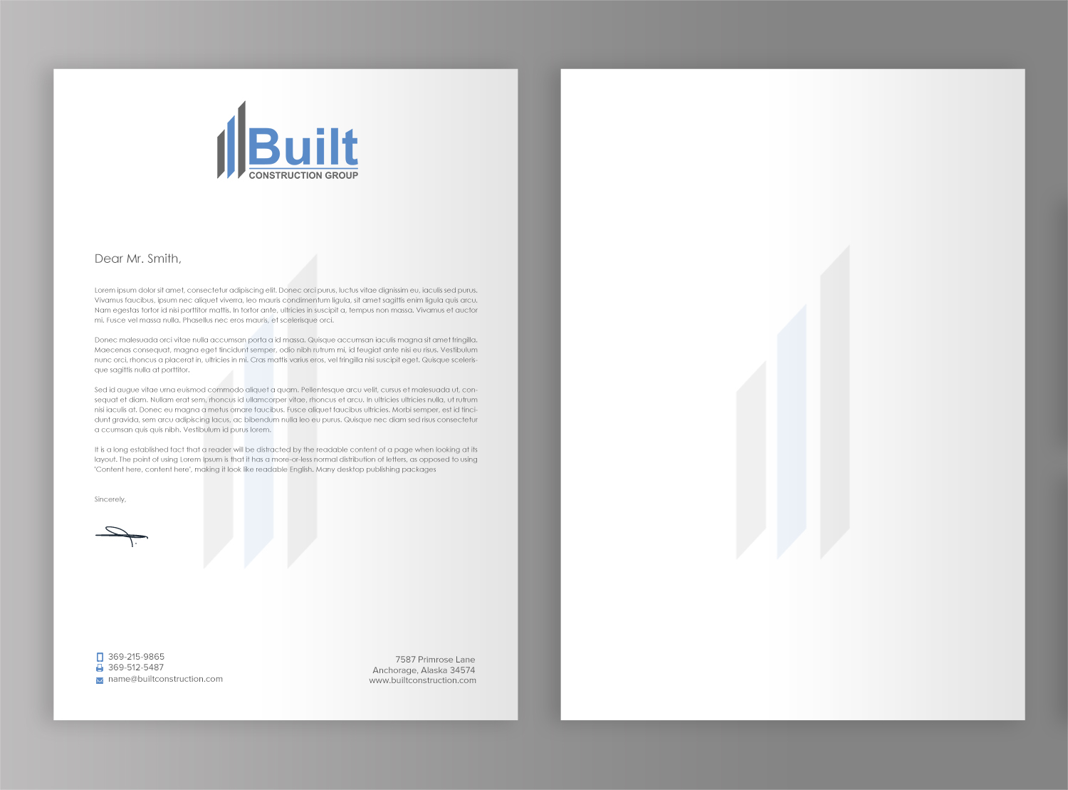 Stationery Design by chandrayaan.creative for this project | Design #28583635