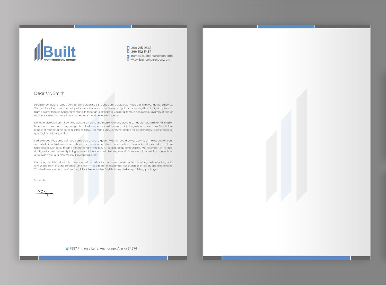 Stationery Design by chandrayaan.creative for this project | Design #28583637