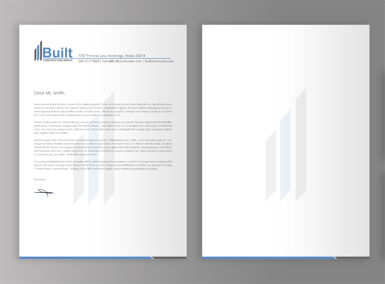 Stationery Design by chandrayaan.creative for this project | Design #28583638