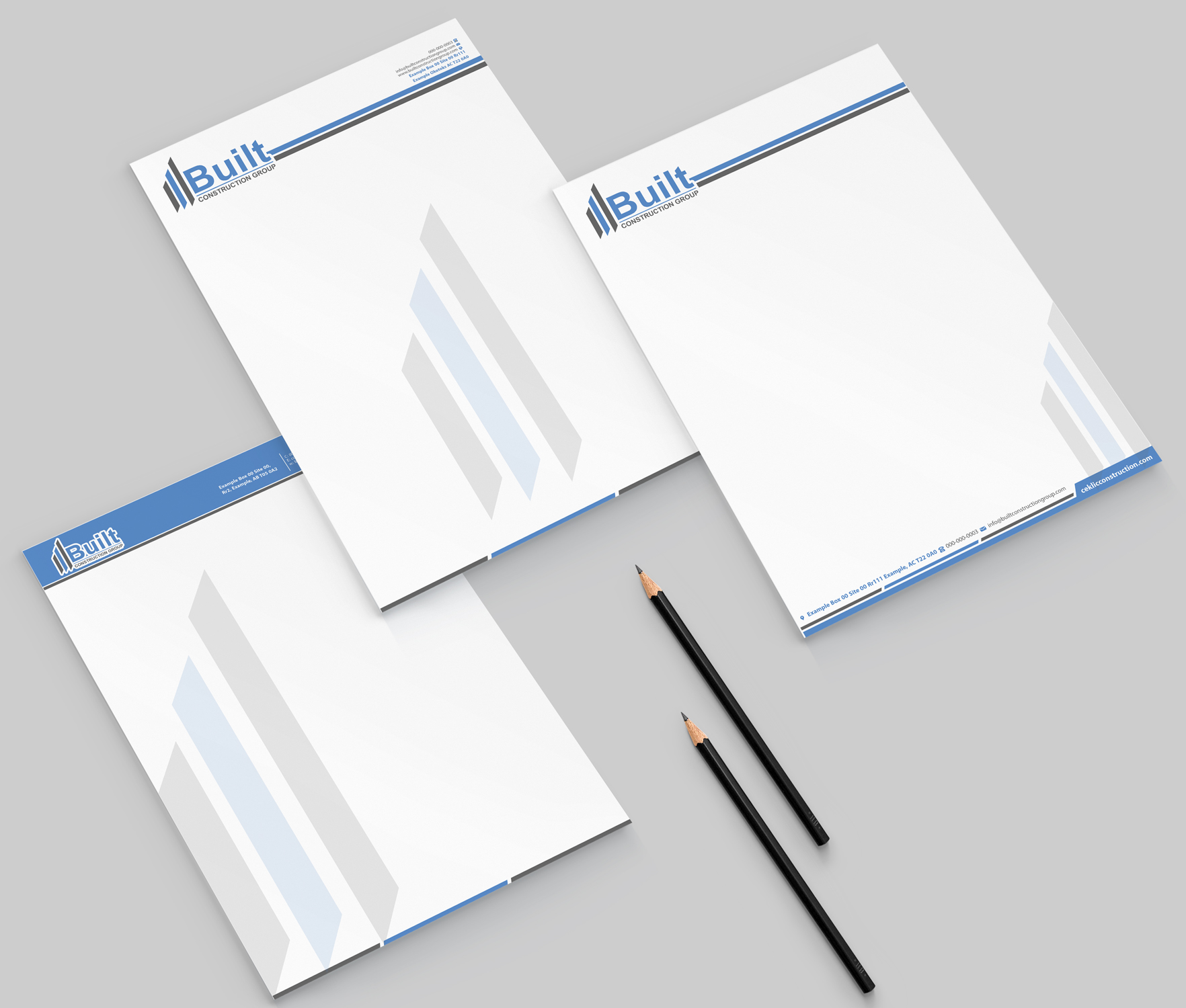 Stationery Design by Petter Goms for this project | Design #28601072