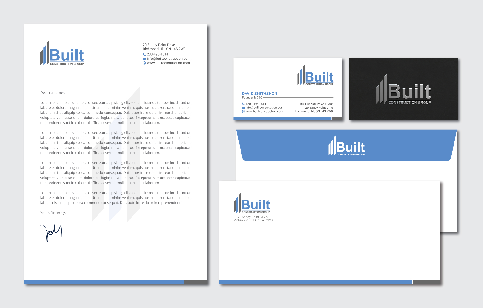 Stationery Design by R.design for this project | Design #28582695