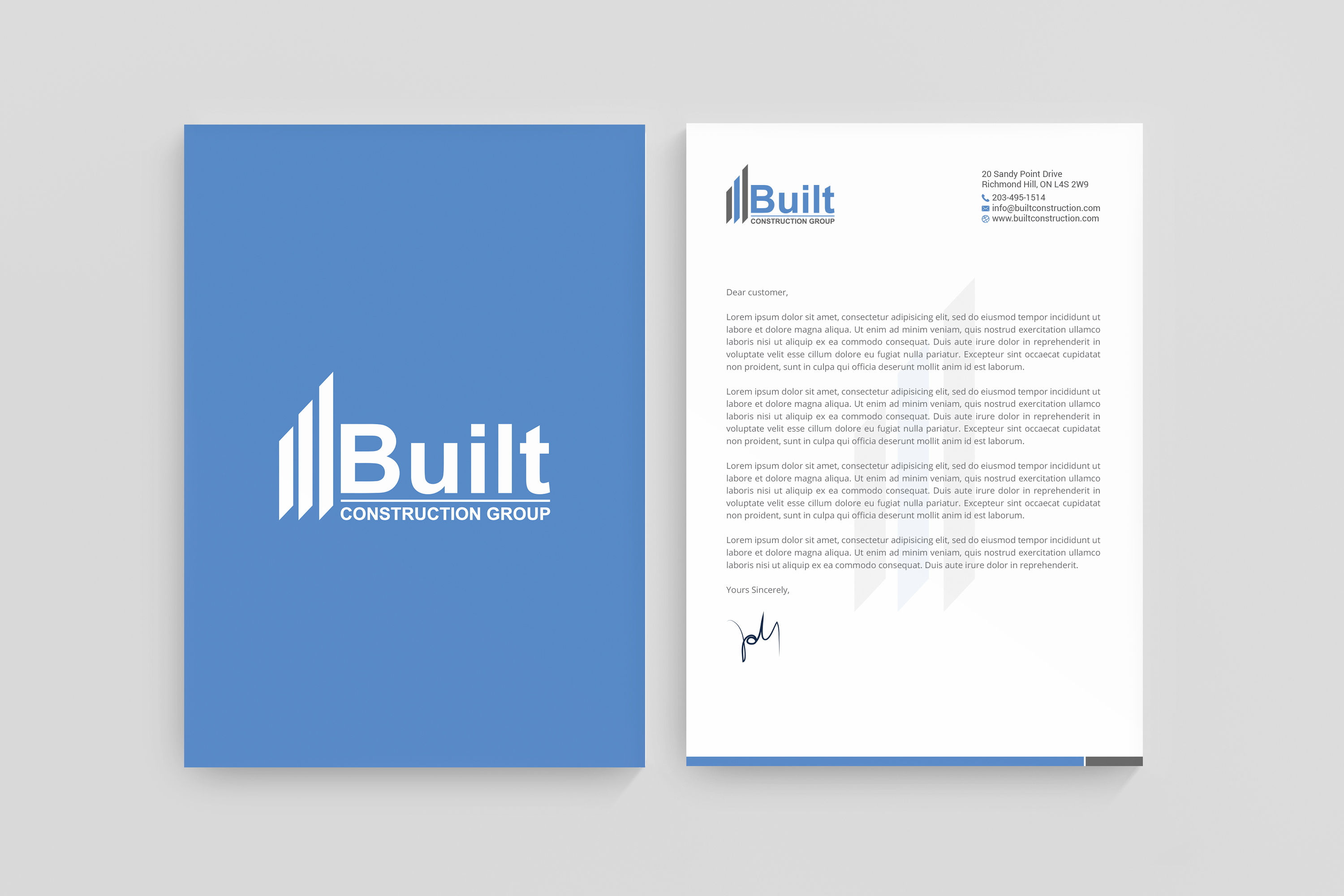 Stationery Design by R.design for this project | Design #28582710