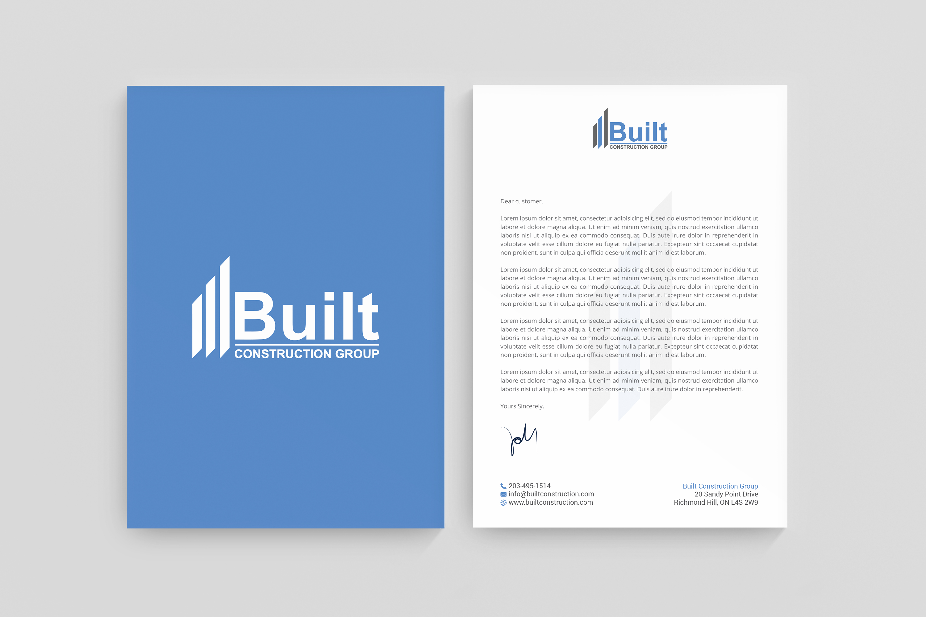 Stationery Design by R.design for this project | Design #28582727