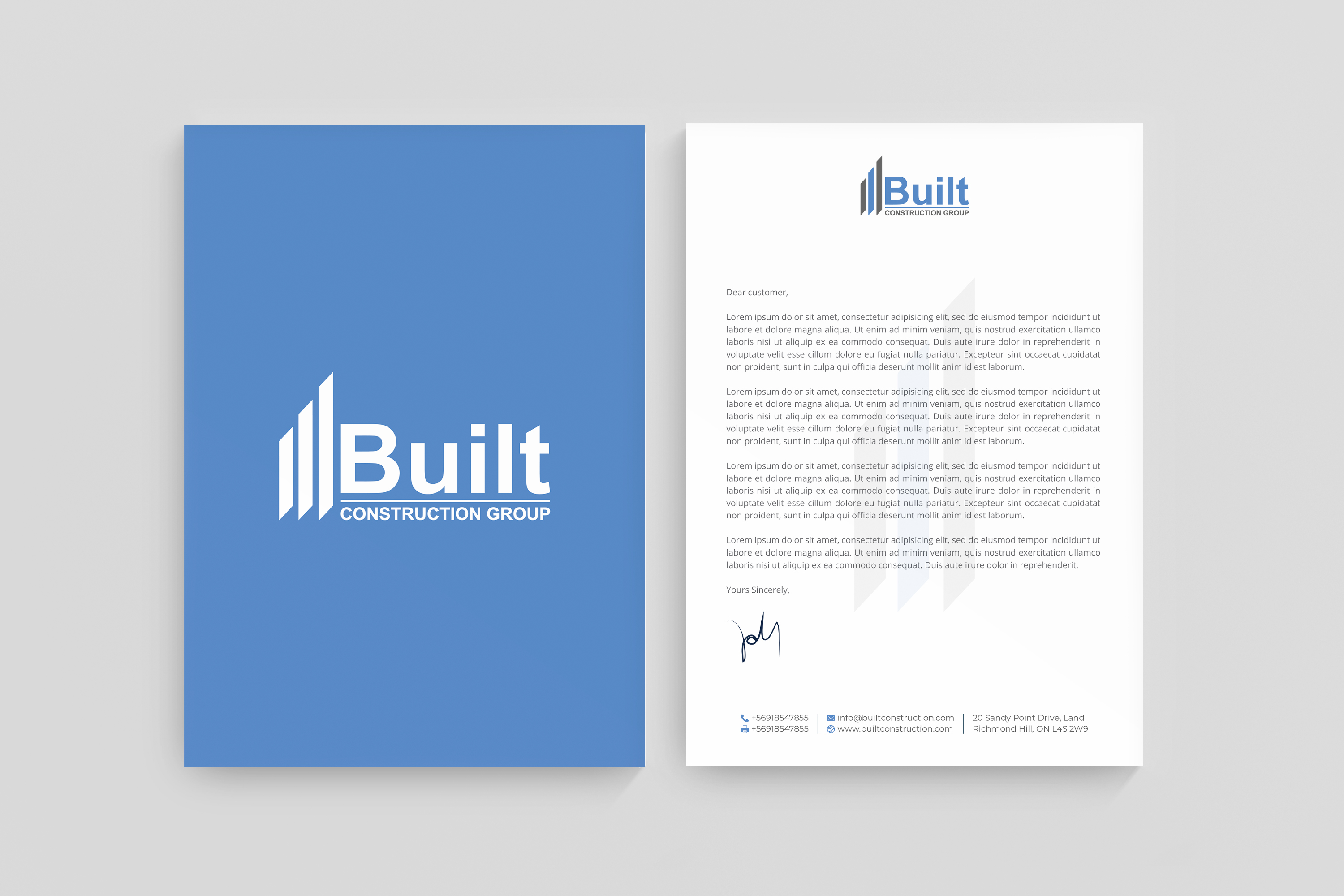 Stationery Design by R.design for this project | Design #28582746