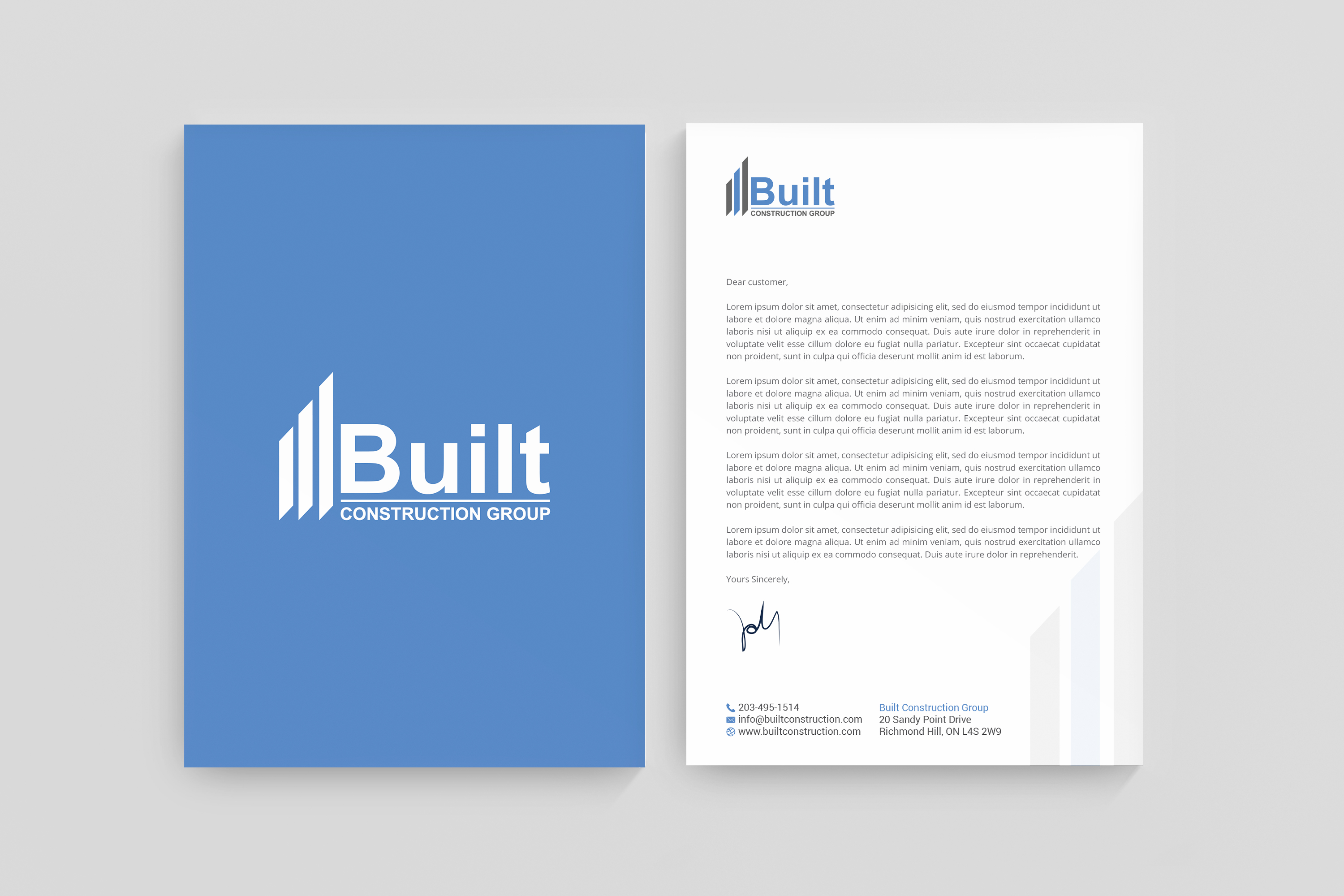 Stationery Design by R.design for this project | Design #28582866